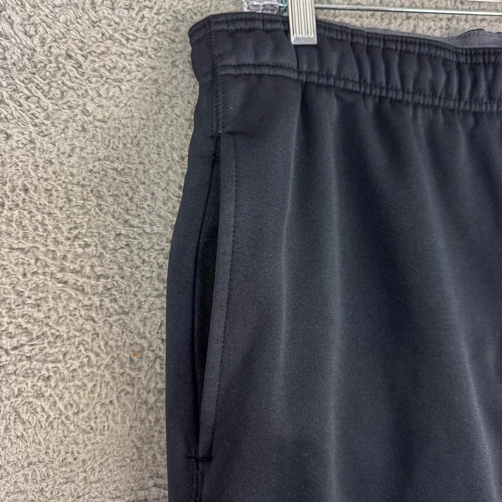 Nike Therma-FIT Pants Mens Large 36x32 Black Fleece‎ Sweatpants 378255-010